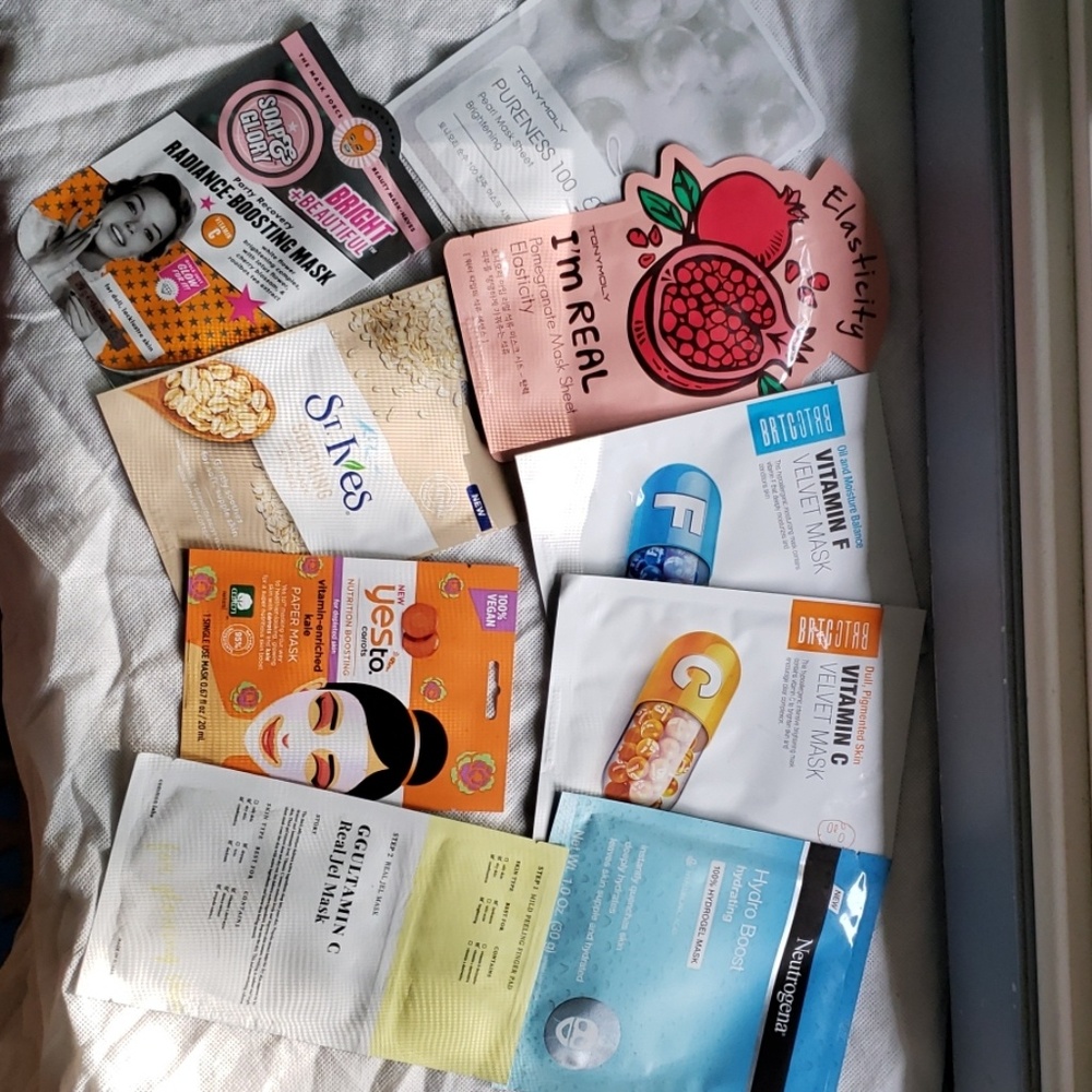 Face sheet masks